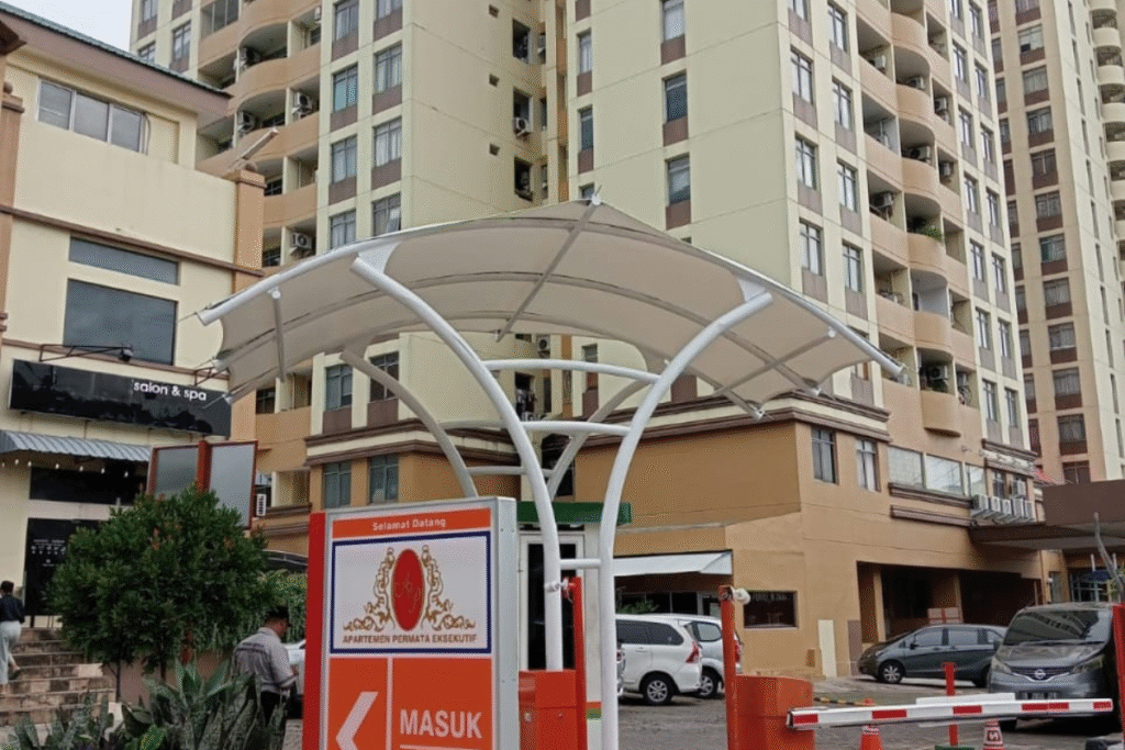 instalasi tenda membrane jakarta