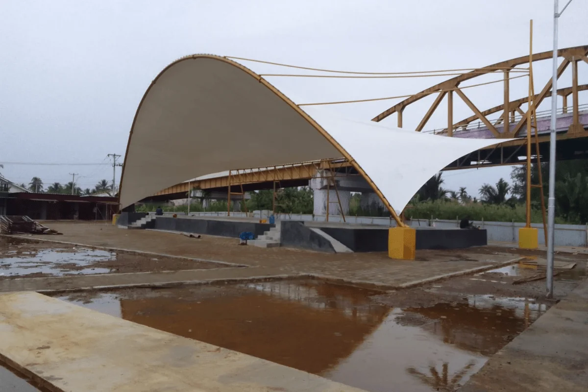 Atap Membran Amphitheater & Panggung - Ancol, Jakarta Utara